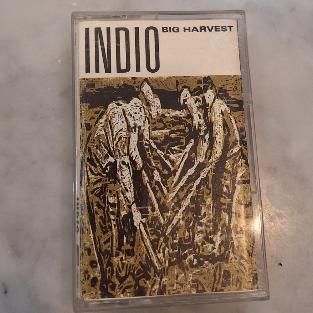 Vtg Indio‎ Big Harvest Cassette Tape Album 1989 A&M Records Hard Sun Folk Rock